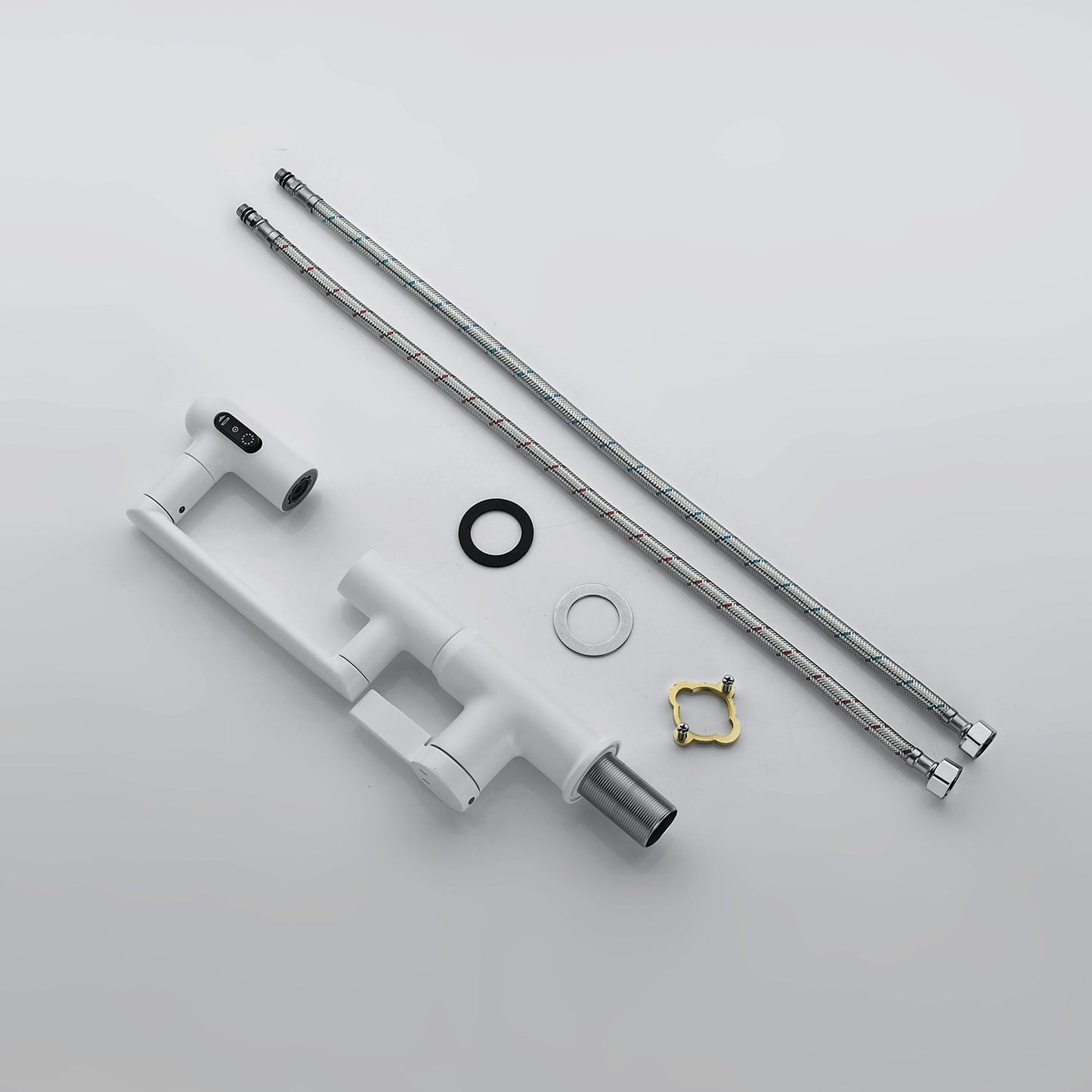 2025 Latest Smart Modern Rotatable Single-Hole Bathroom Faucet  with Temperature Display - Showerprolux