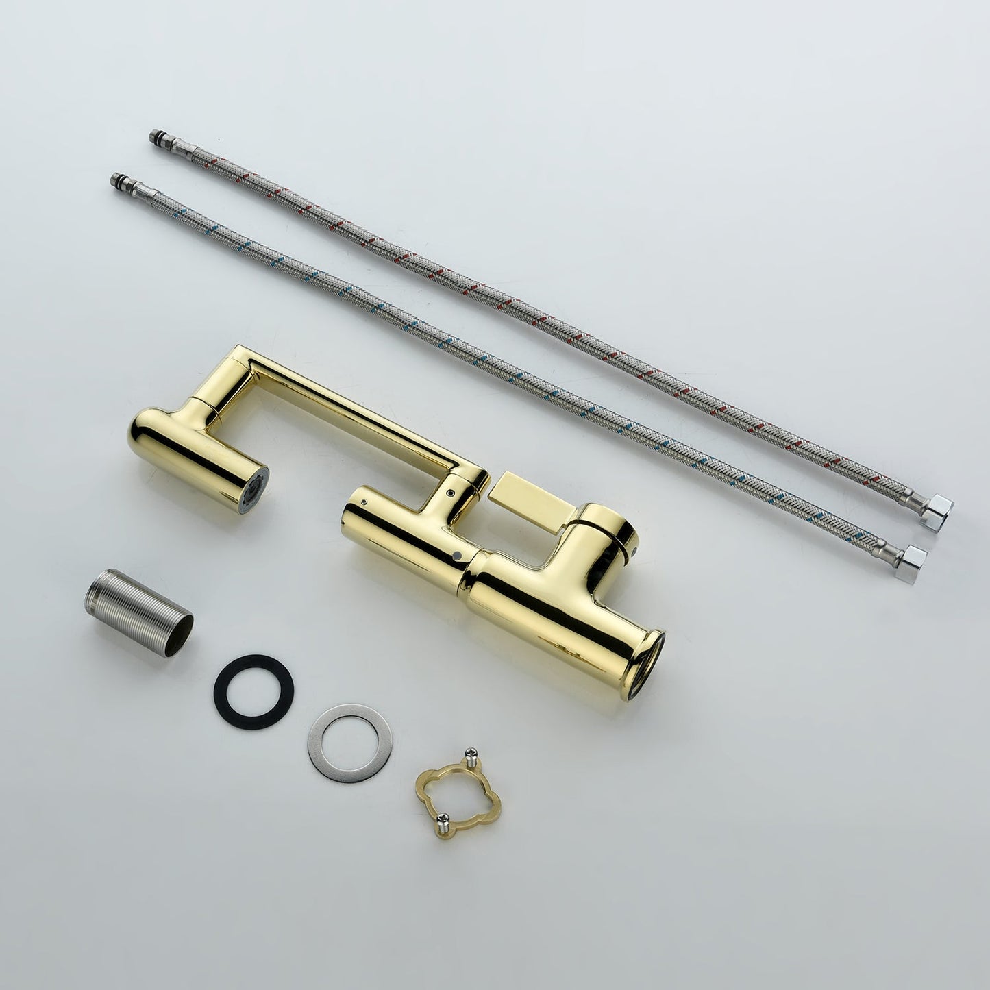 2025 Latest Smart Modern Rotatable Single-Hole Bathroom Faucet  with Temperature Display - Showerprolux