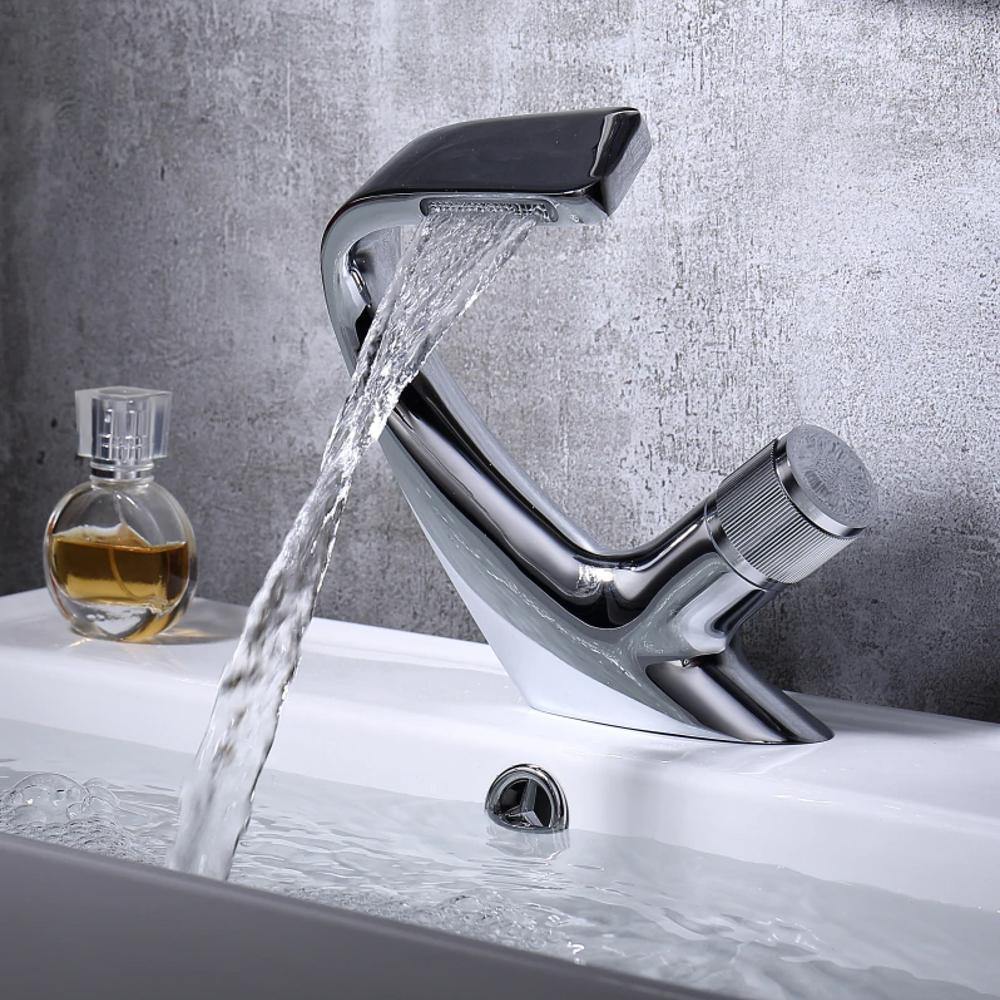 Modern Design Waterfall Single Hole Faucet