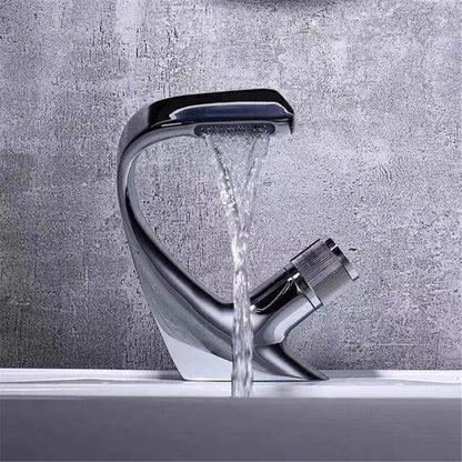 Modern Design Waterfall Single Hole Faucet