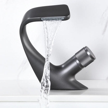 Modern Design Waterfall Single Hole Faucet