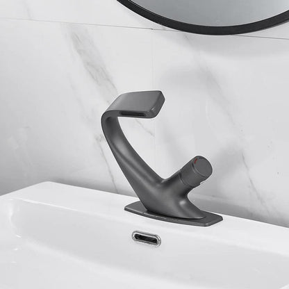 Modern Design Waterfall Single Hole Faucet