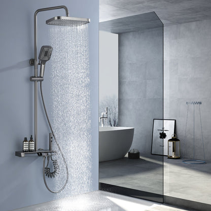 Luxury Bath Shower System Set with Smart Shower Digital Display