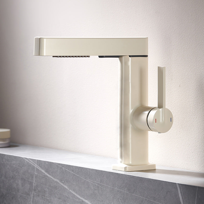 Showerprolux Single-Hole Pull-Out Faucet with Temperature Display