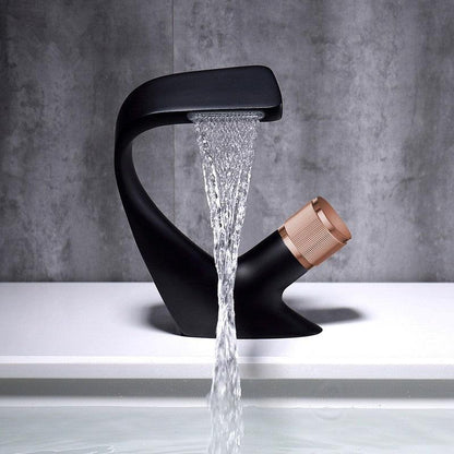 Modern Design Waterfall Single Hole Faucet