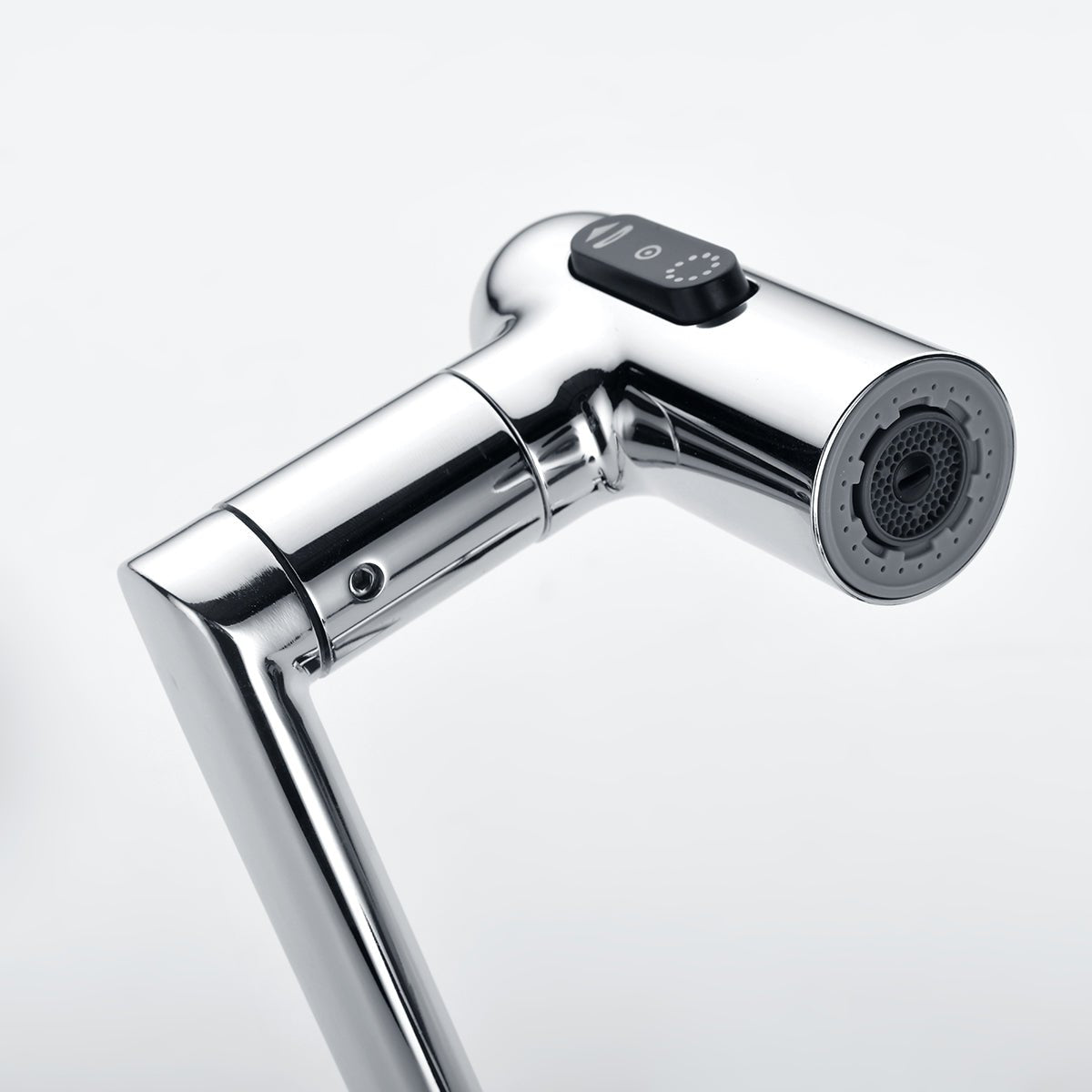 2024 Latest Smart Modern Rotatable Single-Hole Bathroom Faucet  with Temperature Display - Showerprolux